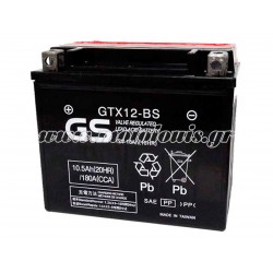 Μπαταρία GS GTX12-BS (YTX12-BS) Μπαταρία GS GTX12-BS (YTX12-BS)